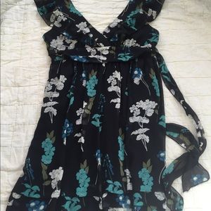Twenty one floral print shear dress fully lined